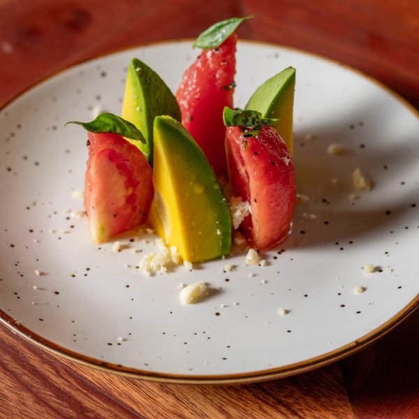 Colorful fresh fruit platter served as a light snack at Entikko Safari Lodge