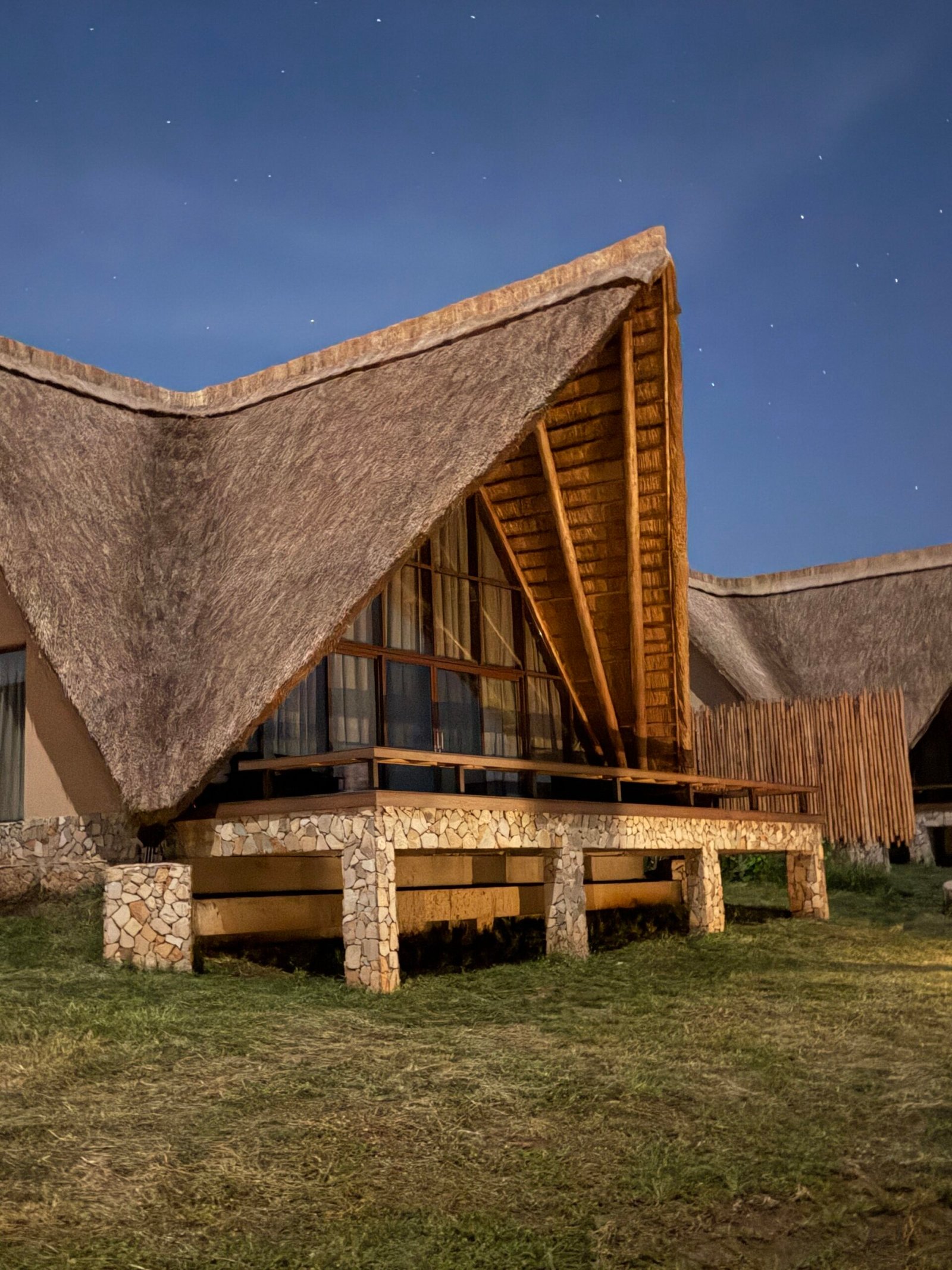 Family Cottage exterior at Entikko Safari Lodge